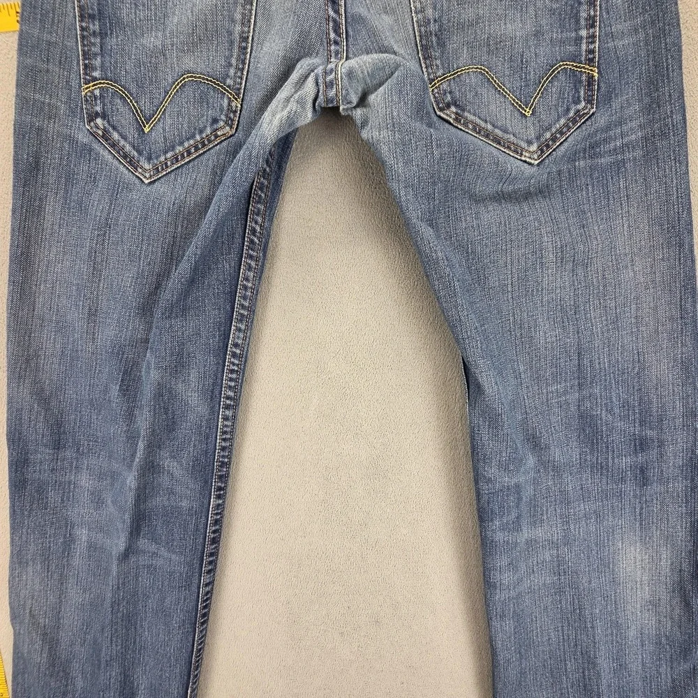 Vintage Levis Engineered Jeans‎ Mens 30x32 Blue Buckle Back Honeycomb Zip Fly